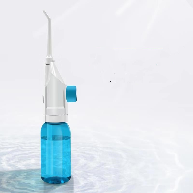 LM家用手动冲牙器儿童便携式水牙线口腔冲洗器洁牙器洗牙神器